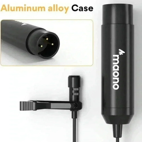 Moano Primium XLR10 Lavalier Mic + the Inclusions Listed in the Description! - Picture 2 of 7